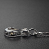 Celeste Dancing Stone Pendant - 925 Sterling Silver