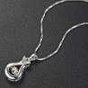 Celeste Dancing Stone Pendant - 925 Sterling Silver