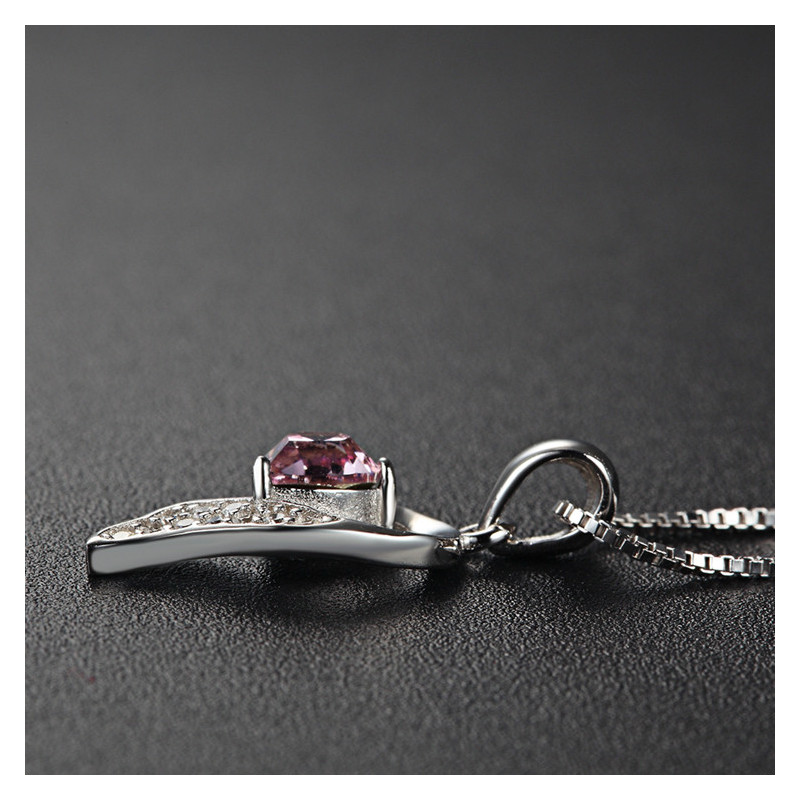 Angel's Embrace Necklace - Sterling Silver 925