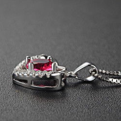 Eternal Love Heart Pendant - 925 Sterling Silver