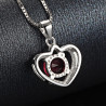 Eternal Love Heart Pendant - 925 Sterling Silver
