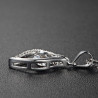 Eternal Teardrop Pendant - Sterling Silver 925