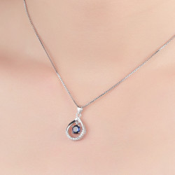 Mystic Drop Pendant - 925 Sterling Silver