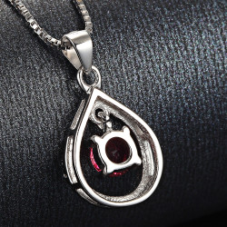 Mystic Drop Pendant - 925 Sterling Silver