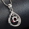 Mystic Drop Pendant - 925 Sterling Silver